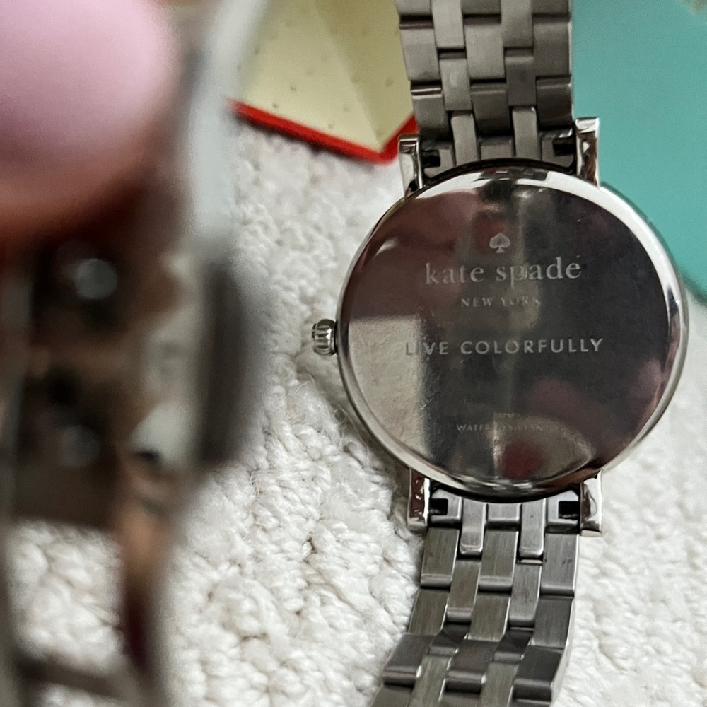 Kate Spade Monterey mother of pearl dial stainless steel watch - Picture 9 of 16